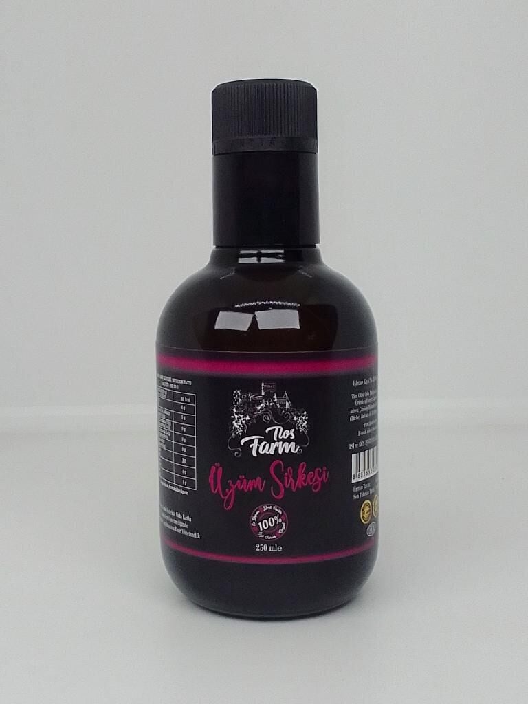 Tlos Farm Ev Yapımı Üzüm Sirkesi 250ml