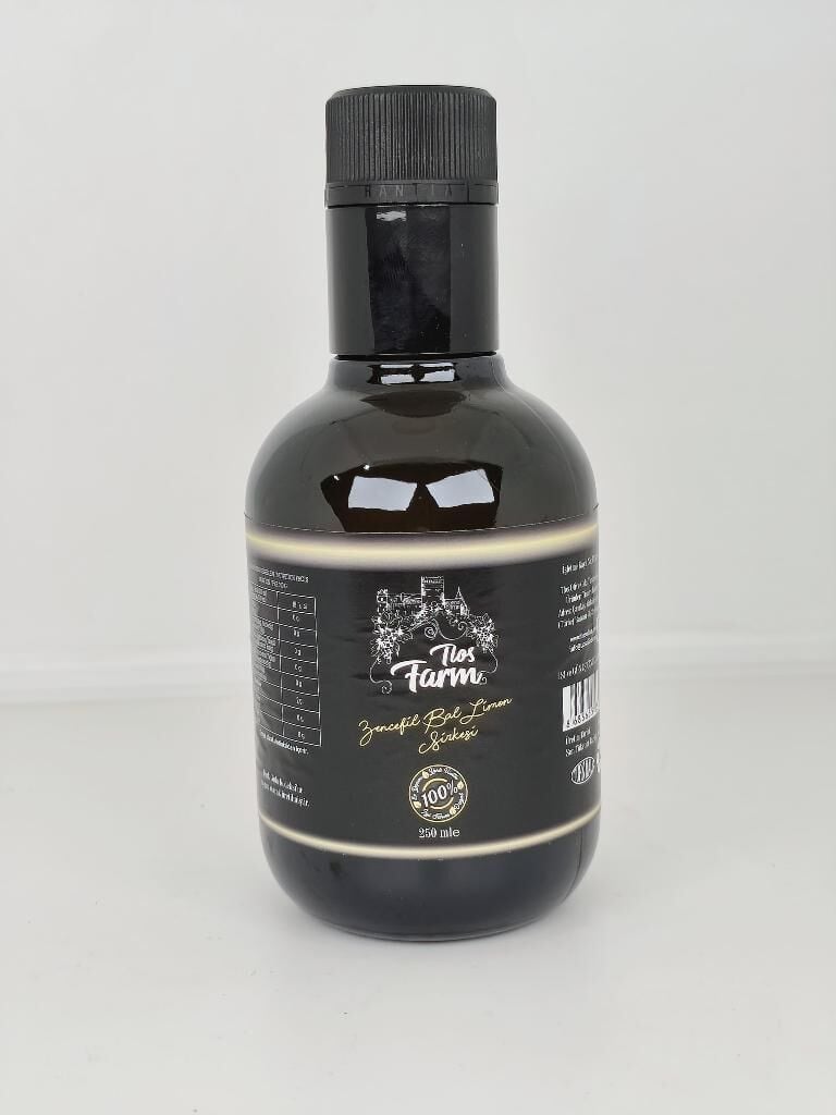 Tlos Farm Ev Yapımı Zencefil Bal Limon Sirkesi 250ml