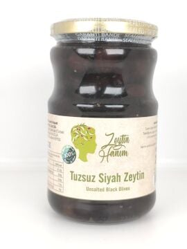 Zeytin Hanım Tuzsuz Siyah Zeytin
