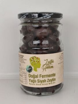Zeytin Hanım Siyah Yağlı Zeytin - Gemlik