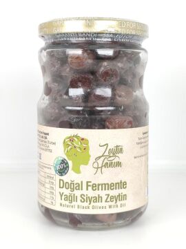 Zeytin Hanım Siyah Yağlı Zeytin - Gemlik