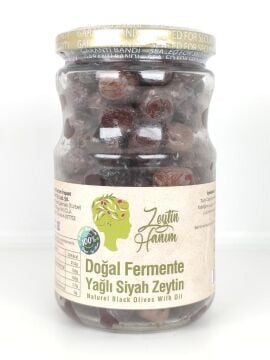 Zeytin Hanım Siyah Yağlı Zeytin - Gemlik