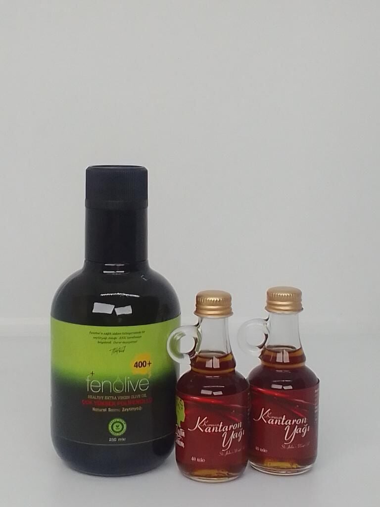 Fenolive Polyphenol Olive Oil and St. John's Wort Package