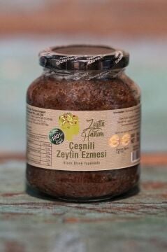 Zeytin Hanım Çeşnili Zeytin Ezmesi - Doğal Fermente Brüt 500 gr