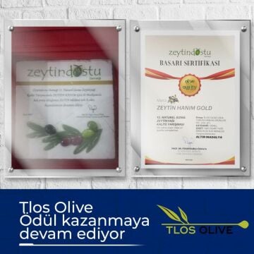 Zeytin Hanım Gold / Olgun Hasat / 250 ml Soğuk Sıkım Natürel Sızma Zeytinyağı  (<=0.8 Asit)