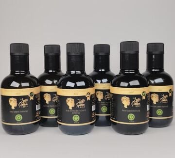 Zeytin Hanım Gold Çeşnili Soğuk Sıkım Zeytinyağı Seti