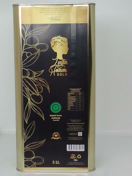 Zeytin Hanım Gold / İlk Hasat / 5 lt Soğuk Sıkım Natürel Sızma Zeytinyağı  (<=0.8 Asit)