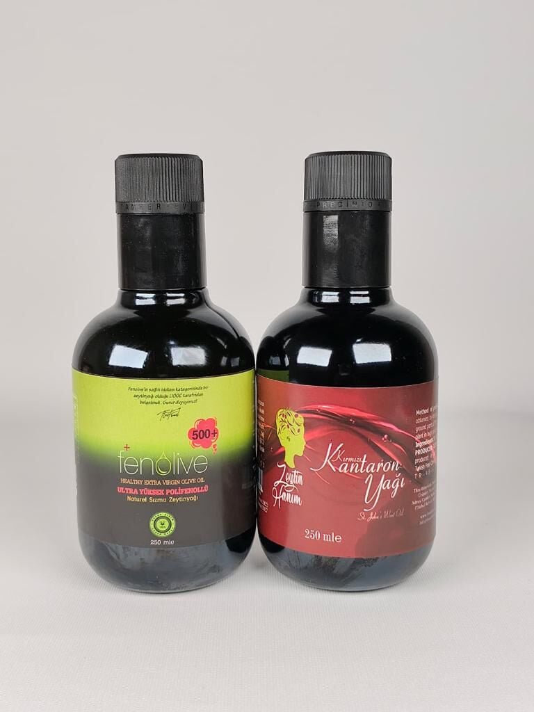 Fenolive Polifenollü Zeytinyağı ve Kantaron Paketi 1
