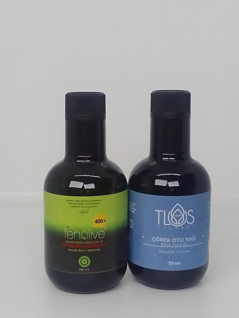 Fenolive Polifenollü Zeytinyağı / Çörekotu Yağı Paketi