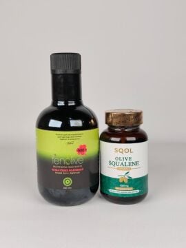 Fenolive Polifenollü Zeytinyağı ve İçilebilir Skualen Paketi