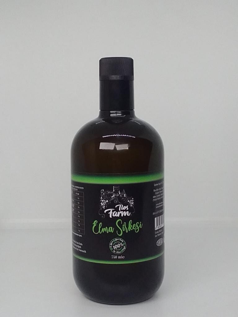 Tlos Farm Ev Yapımı Elma Sirkesi 750ml