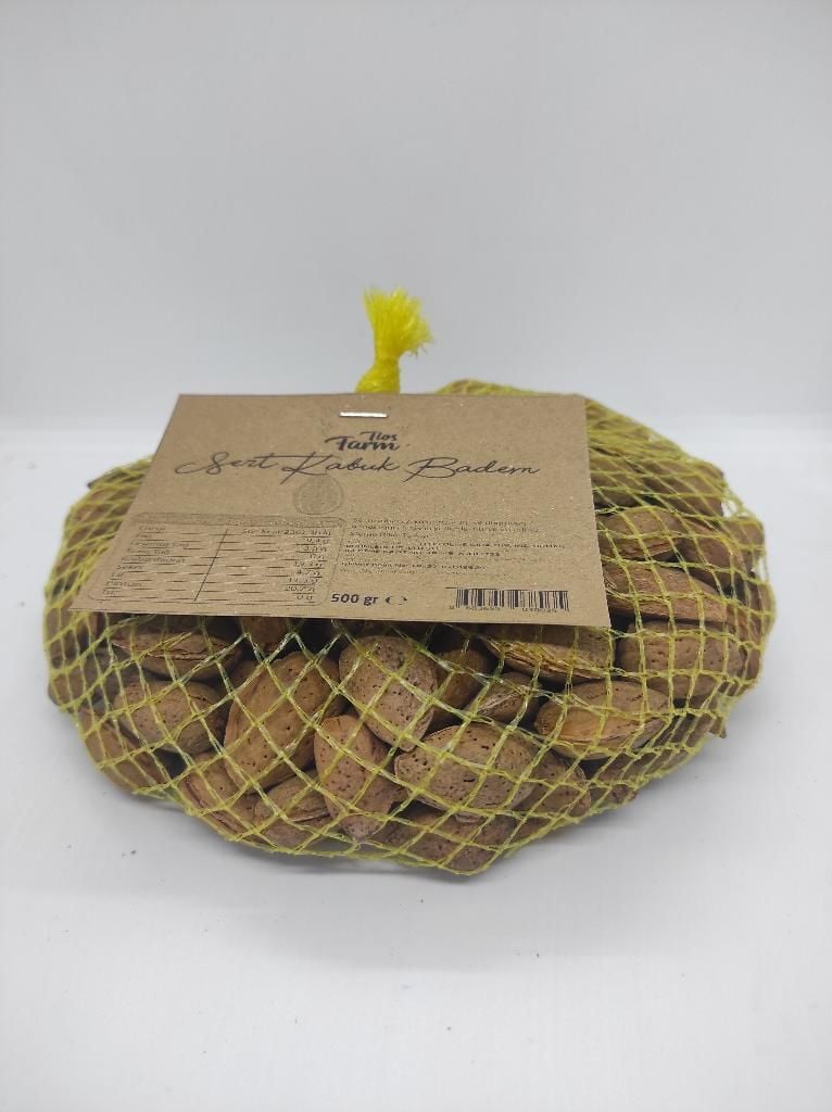 Tlos Farm Hard Shell (Stone) Almonds 500 gr