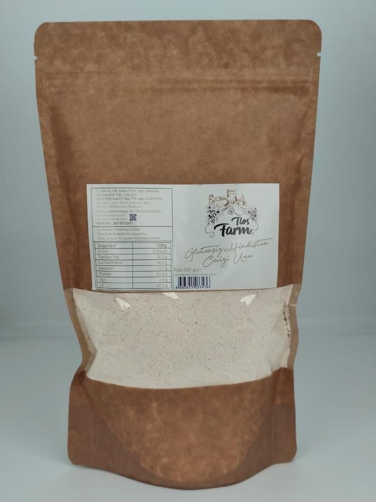Tlos Farm Glutensiz Hindistan Cevizi Unu 500 gr