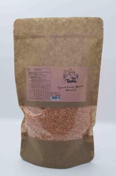 Tlos Farm Organik Kırmızı Yaprak Mercimek Net 500gr