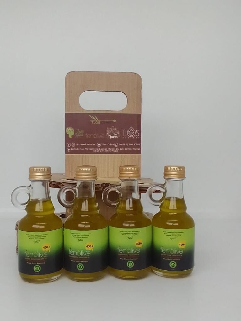 4'lü Seyahat Seti Fenolive 400+ Çok Yüksek Polifenollü Zeytinyağı