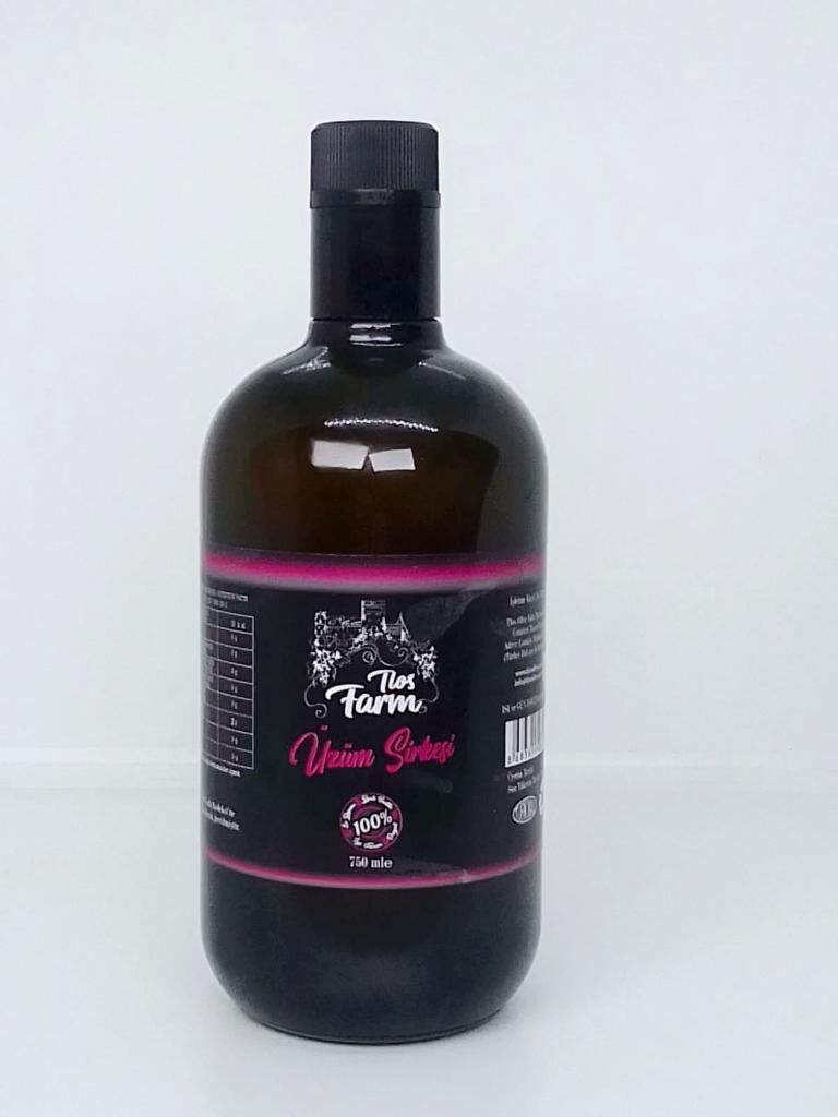 Tlos Farm Ev Yapımı Üzüm Sirkesi 750ml
