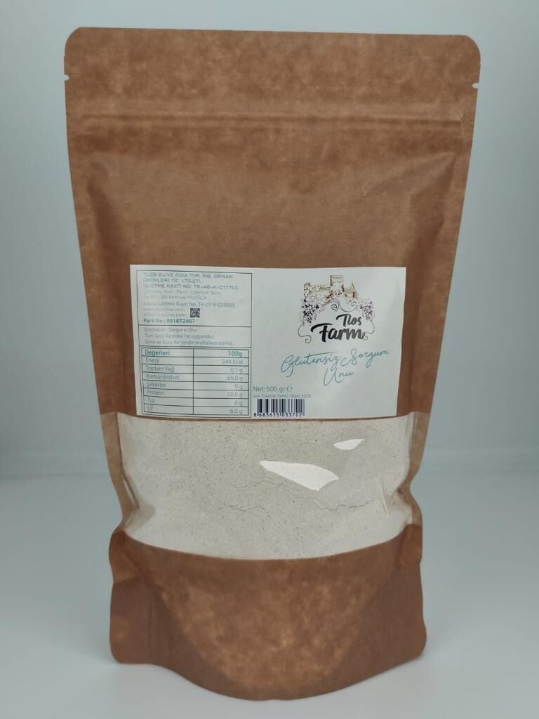 Tlos Farm Glutensiz Sorgum Unu 500 gr