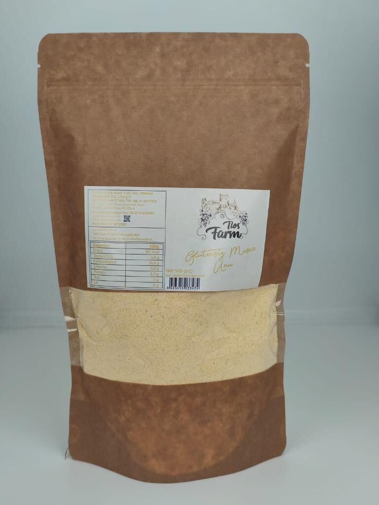 Tlos Farm Glutensiz Mısır Unu 500 gr