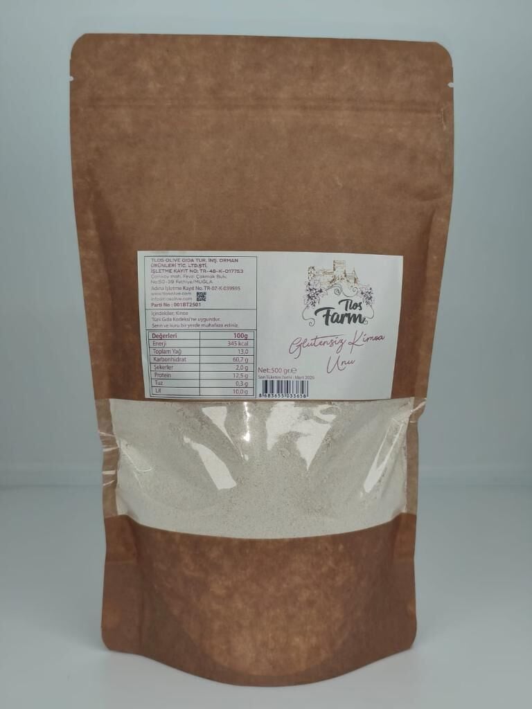 Tlos Farm Glutensiz Kinoa Unu 500 gr