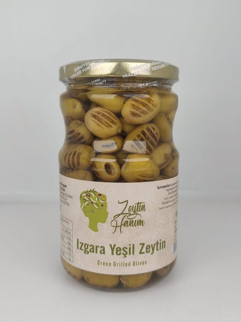 Zeytin Hanım Izgara Yeşil Zeytin