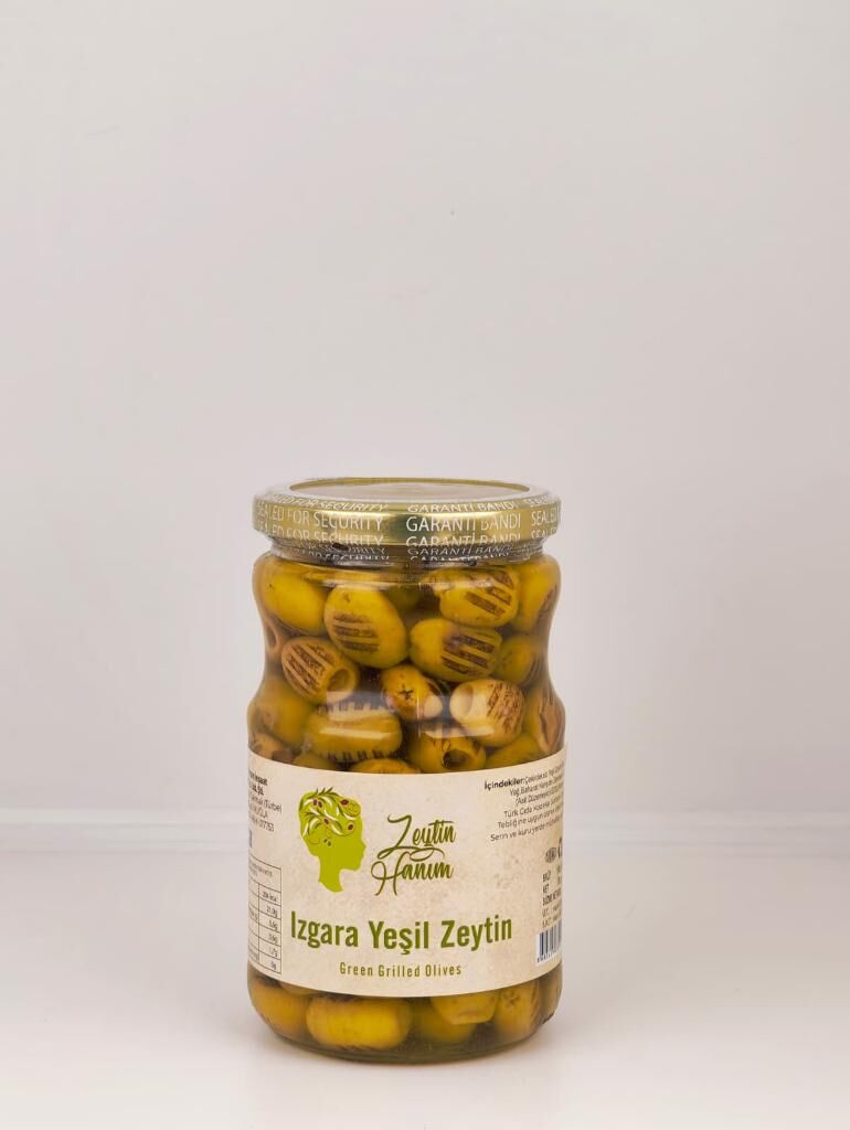 Zeytin Hanım Izgara Yeşil Zeytin