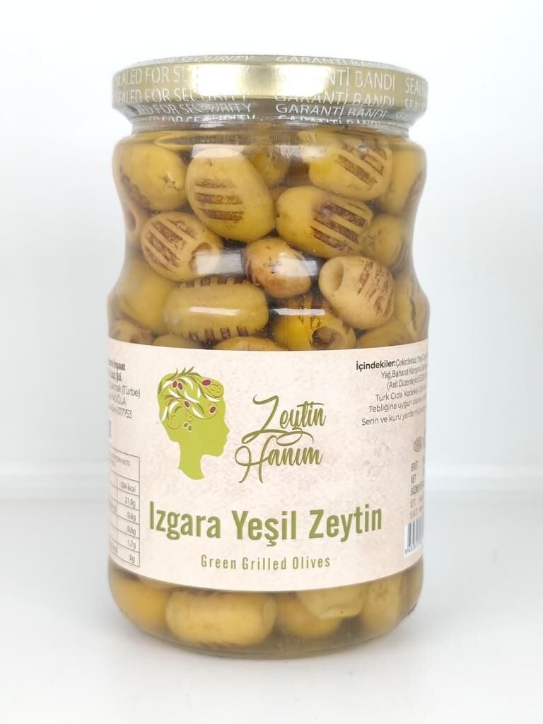 Zeytin Hanım Izgara Yeşil Zeytin