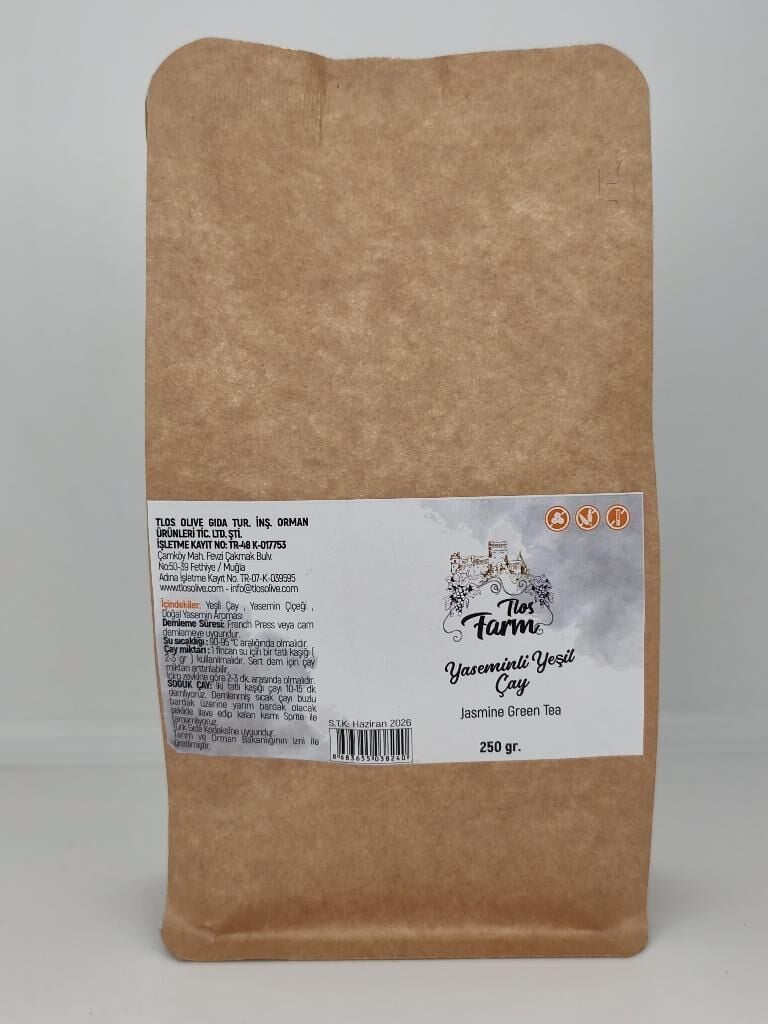 Tlos Farm Yaseminli Yeşil Çay 250 gr
