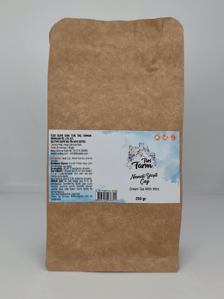 Tlos Farm Naneli Yeşil Çay 250 gr