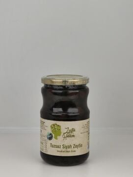 Zeytin Hanım Tuzsuz Siyah Zeytin