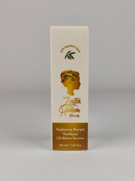 Zeytin Hanım Beauty Yaşlanma Karşıtı Yenileyici Cilt Bakım Serumu / (%75 Skualen İçerir) / 30ml