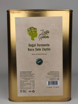 Zeytin Hanım Kuru Sele Zeytin - Gemlik-3 kg