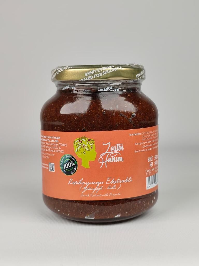 Zeytin Hanım Keçi Boynuzu Ekstraktı Brüt 600 gr (Ballı-Zeytinyağlı)