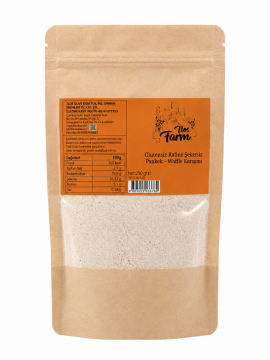 Tlos Farm Glutensiz Rafine Şekersiz Pankek Waffle Karışımı 250 gr
